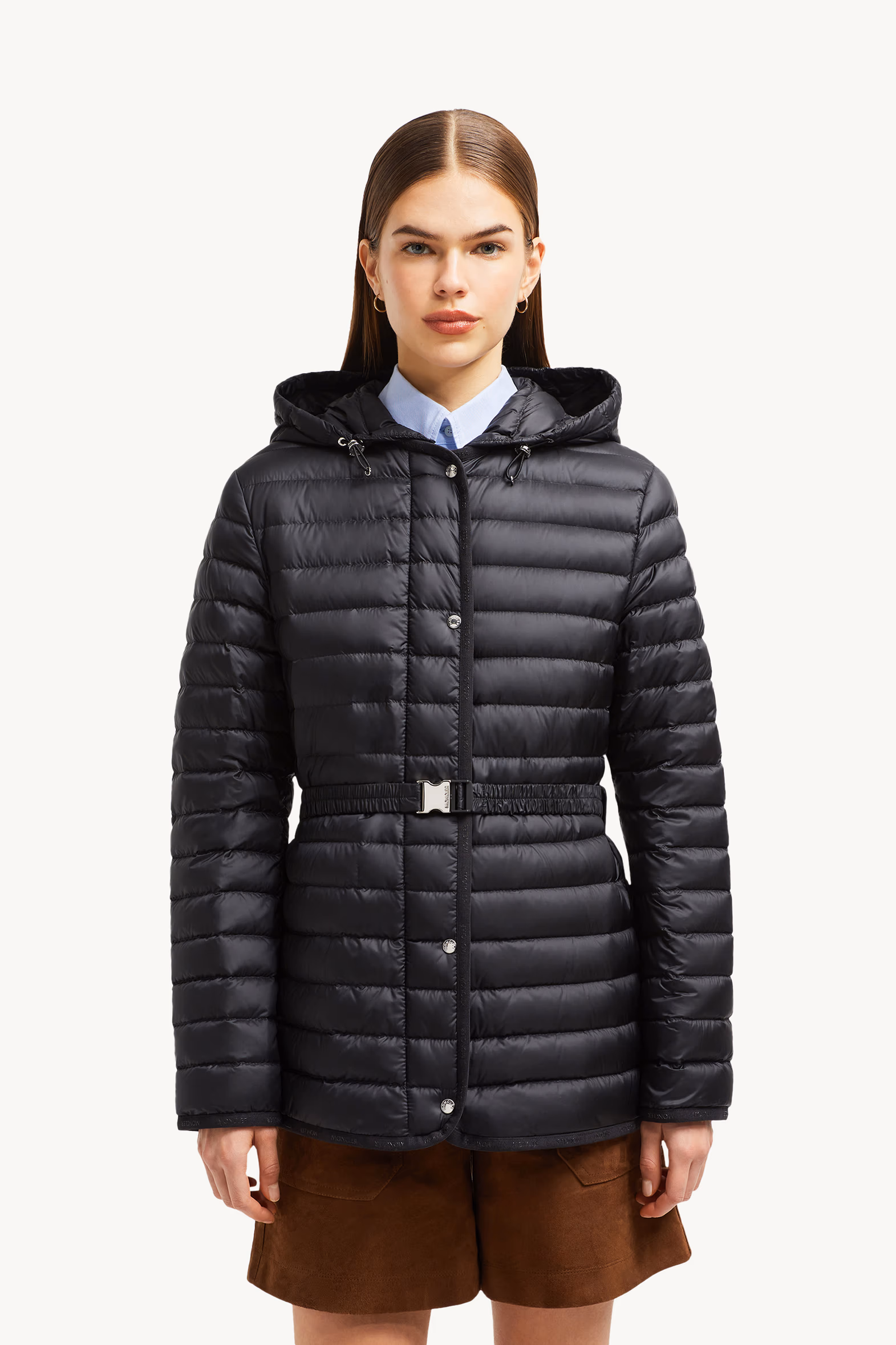 Doudoune mi-longue à capuche Oredon Femmes Noir Moncler 3